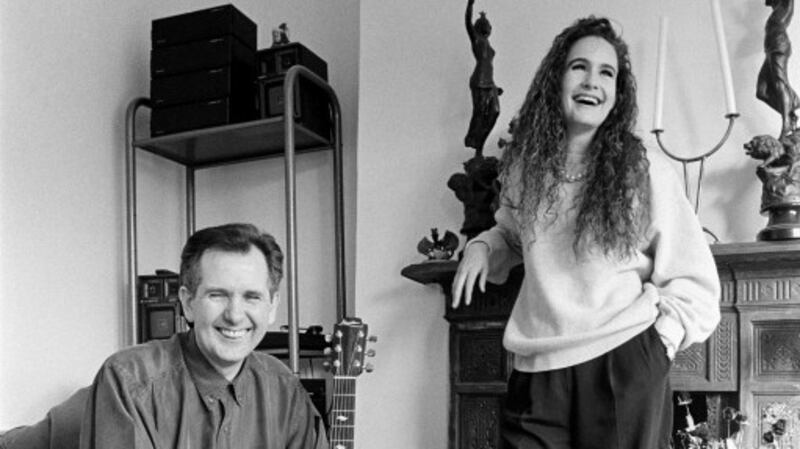Christie Hennessy and his daughter Hermione Ross (1993).