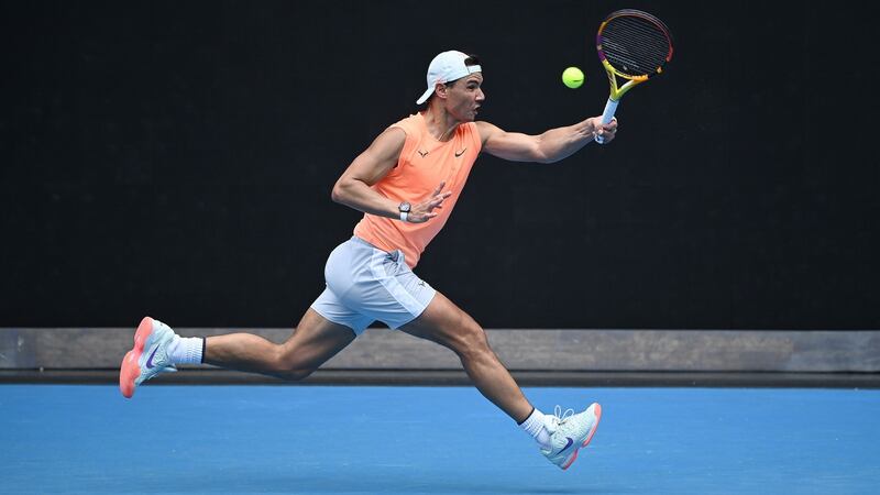 Rafael Nadal is bidding to win his 21st Grand Slam title in Melbourne. Photograph: Dave Hunt/EPA