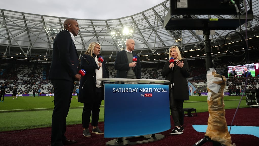 Sky Sports have confirmed that customers can pause their subscriptions until live sport returns. Photograph: Catherine Ivill/Getty Images