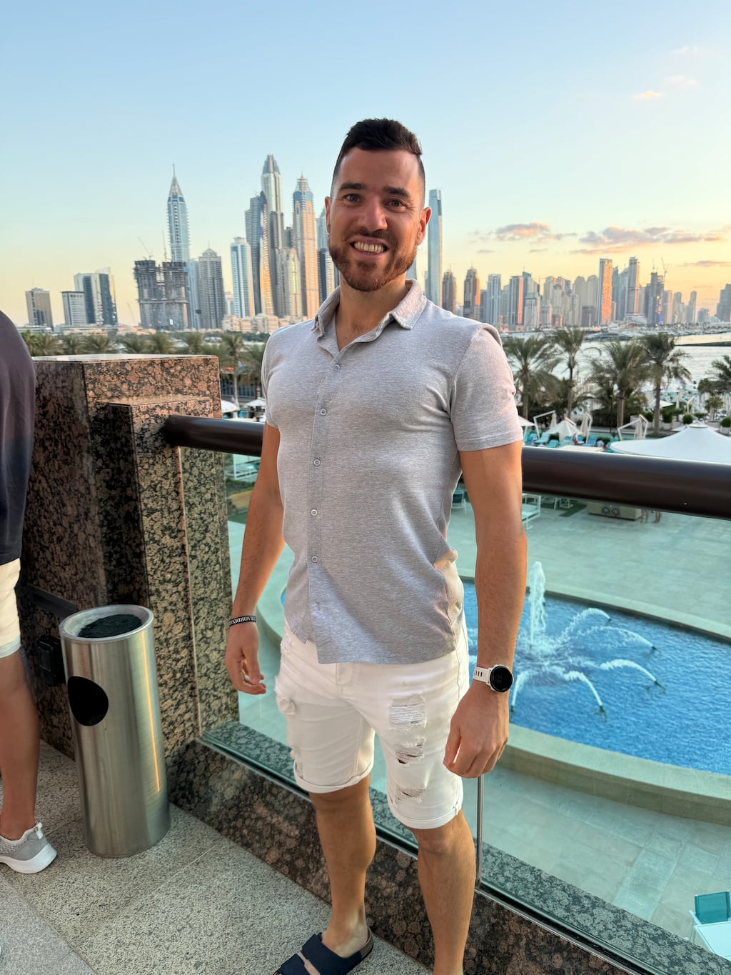 Adrian McDonnell is a personal fitness trainer based in Dubai