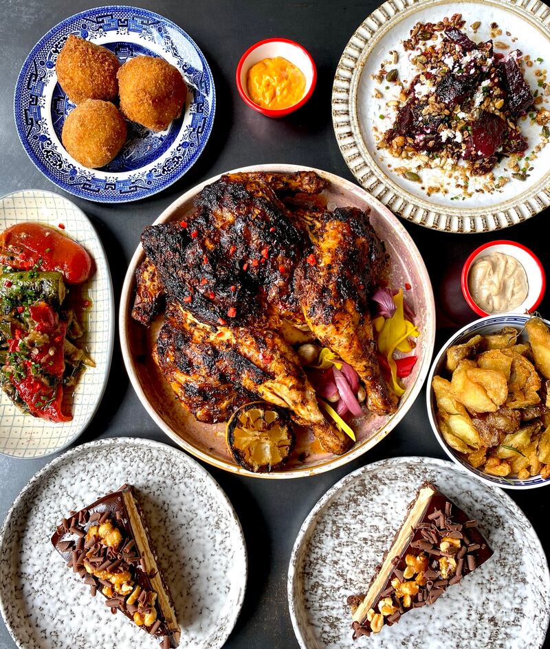 This is a barbecue dinner where 90 per cent of the work is already done