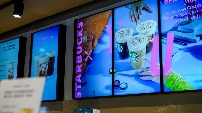 Digital signage is a feature of modern retail settings