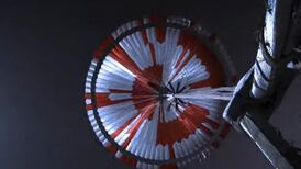 First video and audio from surface of Mars is released by Nasa