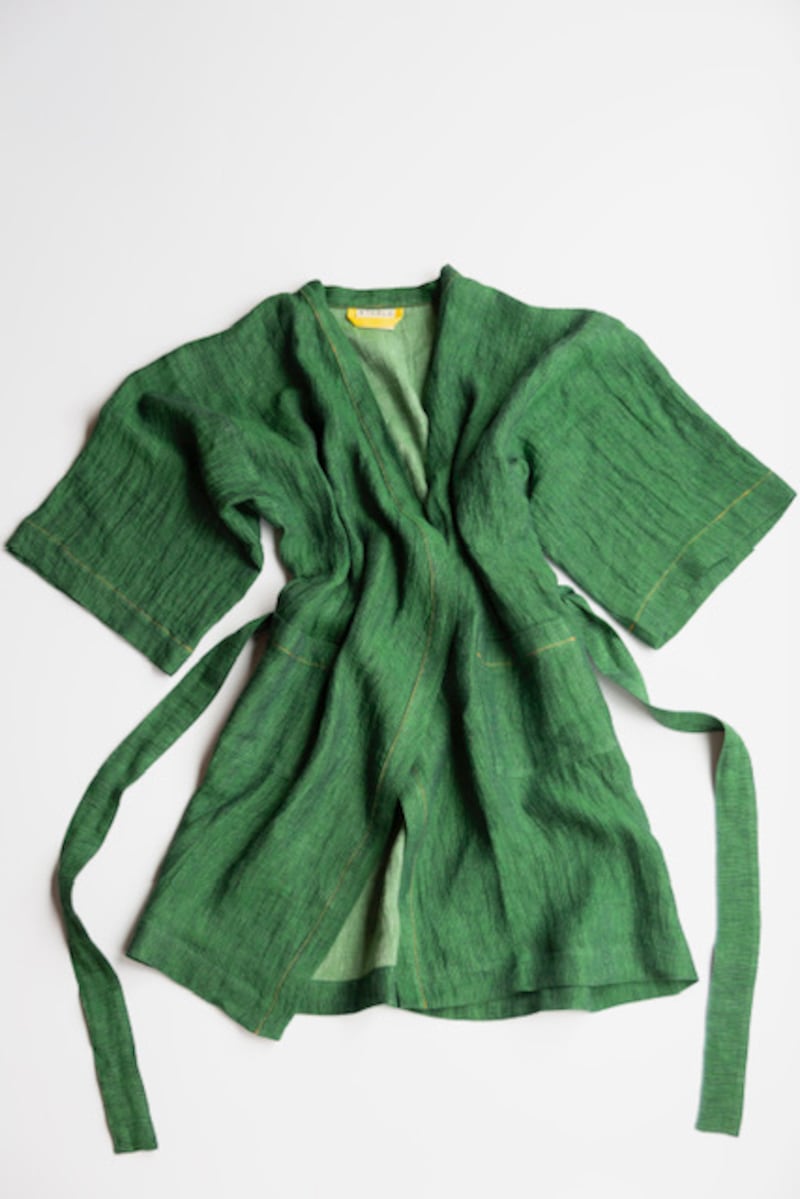 Linen swim robe from Stable