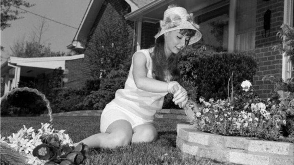 Those reluctant to undertake weeding and other tedious tasks should “just think of the compensations, such as a nice, healthy, schoolgirl complexion for one, and saving a fortune on fancy soap for another”