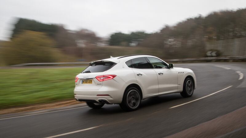 The Levante comes with adjustable air suspension and if the low-speed, urban ride is a touch too stiff then at bigger speeds, on open roads, it’s much better