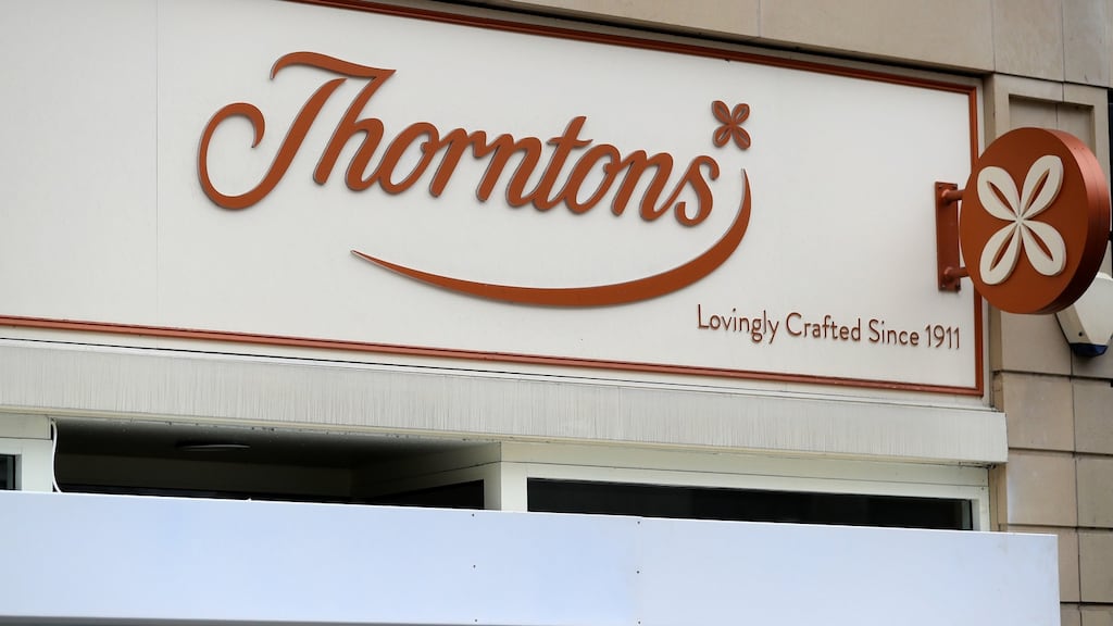 Thorntons was acquired by Italian group Ferrero in 2015 for £112 million. Photograph: Mike Egerton/PA Wire