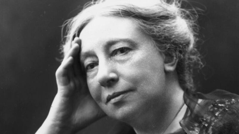 Lady Gregory (1852-1932), Irish playwright and founder of the Abbey Theatre in Dublin. Photograph: Hulton Getty