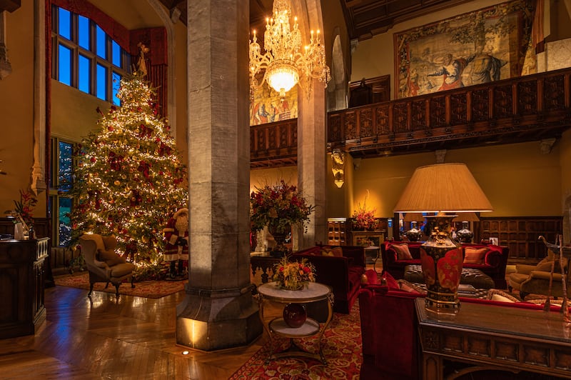 Christmas at Adare Manor. Photograph: Paul Lehane