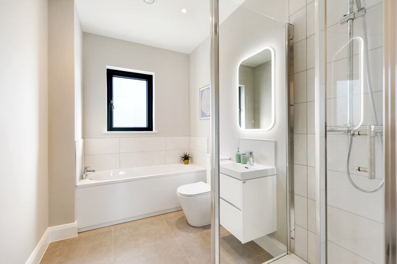 Bathrooms are fitted with high-quality sanitary ware by Niko