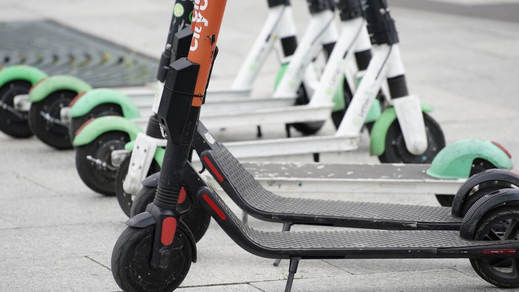 A man has been taken to hospital with serious injuries after falling from an electric scooter in Dublin. Photograph: Jaap Arriens/NurPhoto via Getty Images