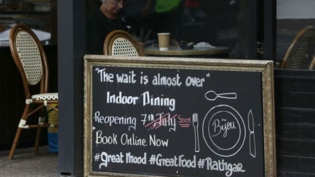 Resumption of indoor dining for vaccinated is likely to take place from July 26th