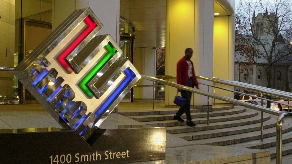 A view of  Enron  headquarters  in Houston, Texas,  US, on January 22nd, 2002.  File photograph: AP Photo/Pat Sullivan