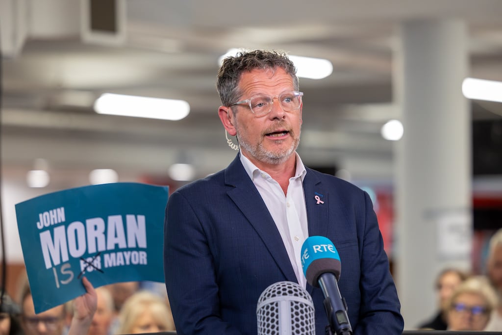 John Moran has announced preliminary spending allocations for 2025. Photograph: Kieran Ryan-Benson