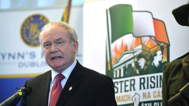 Martin McGuinness: the impact of a Brexit would be “absolutely enormous” on the North. Photograph: Alan Betson / The Irish Times