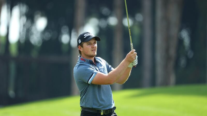 Eddie Pepperell was one of two players who managed to retain his European Tour card in 2017 after securing it via Q-School. Photograph: Richard Heathcote/Getty