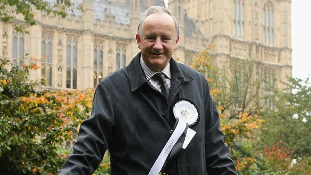 Laurence Robertson, Conservative MP who chairs the NI affairs committee, said he was surprised and disappointed that Sinn Féin had refused to answer questions about the on-the-runs scheme.  Photograph: Dan Kitwood/Getty Images
