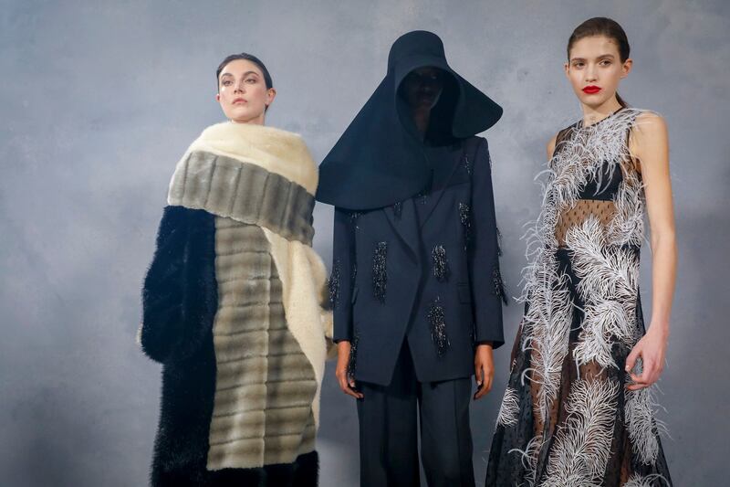 Paris Fashion Week: Givenchy, autumn 2020. Photograph: Valerio Mezzanotti/NYT