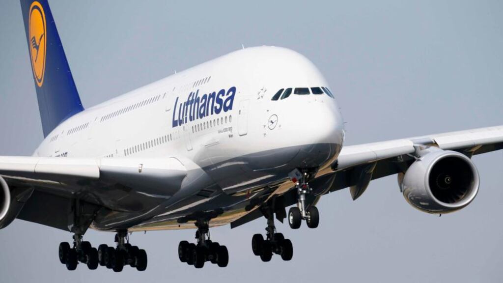 Deutsche Lufthansa: Europe’s second-largest airline said it will pay a dividend of 45 euro cents a share. Photograph: Ralph Orlowski/Reuters