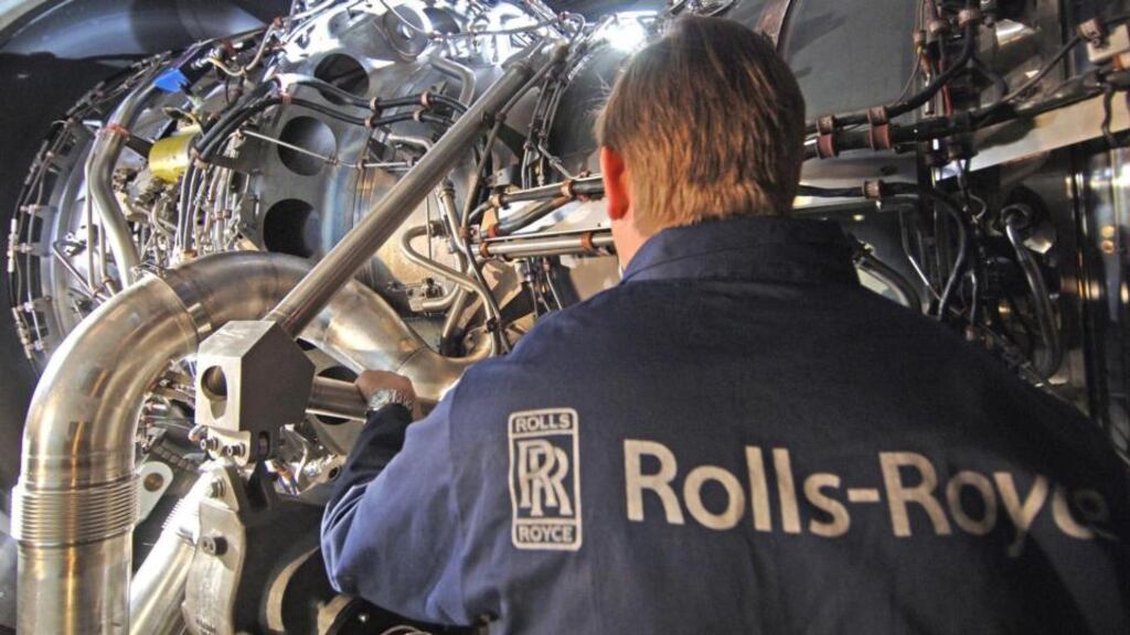 Rolls Royce shares had an up and down day as defence stocks took a hit in Europe