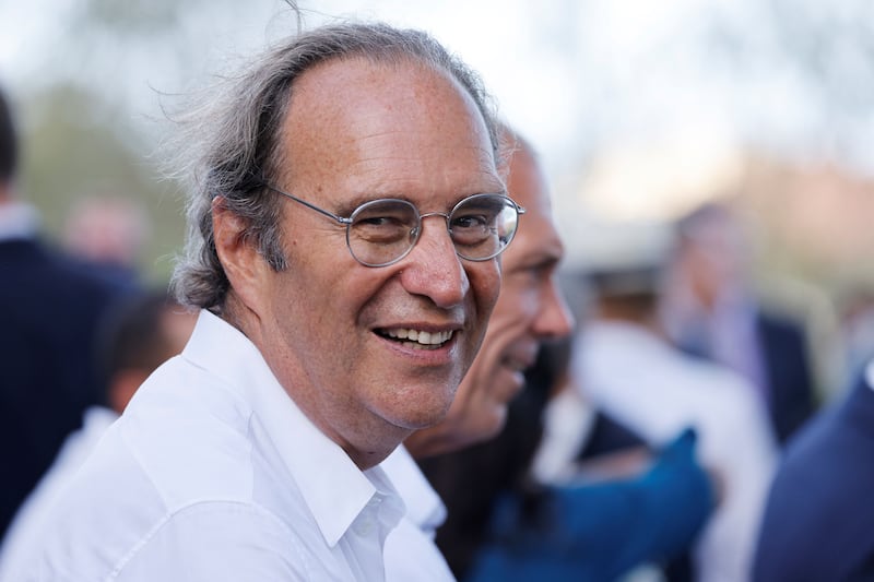 French businessman and chairman of telecommunications company Iliad Xavier Niel. Photograph: Ludovic Marin/AFP