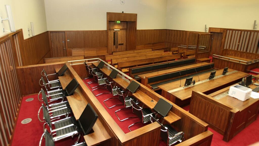 A view of the jury box of the Central Criminal Court. File photograph: Colin Keegan/Collins
