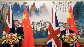 UK foreign secretary discusses potential free trade deal with China