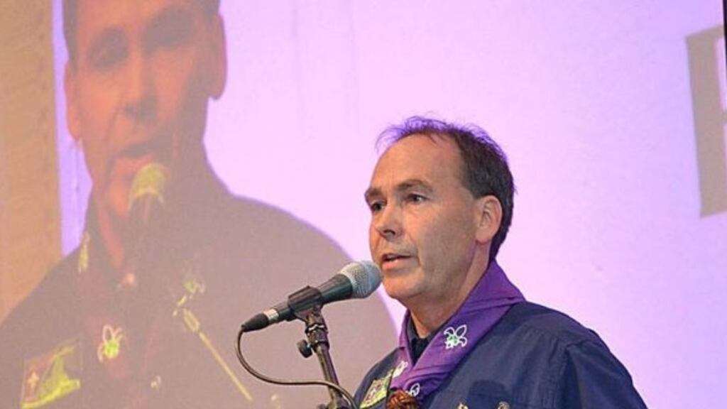 Chief scout at Scouting Ireland Christy McCann: along with David Shalloo, chief commissioner for youth affairs, he is “temporarily” standing down.