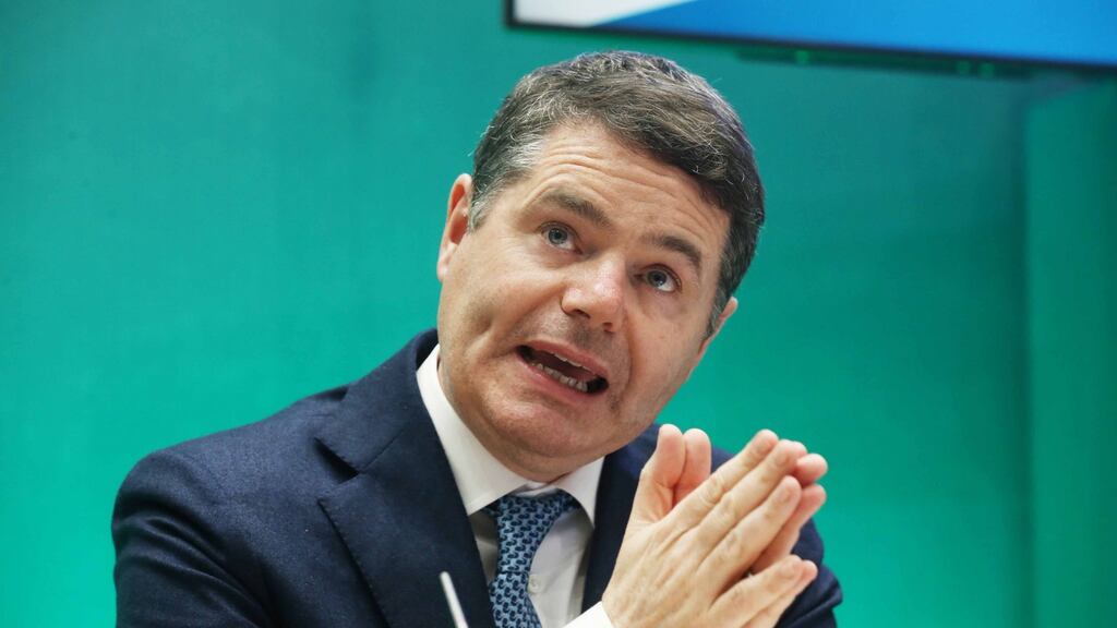 Minister for Finance  Paschal Donohoe takes questions about Budget 2019. Photograph: Sam Boal/RollingNews.ie