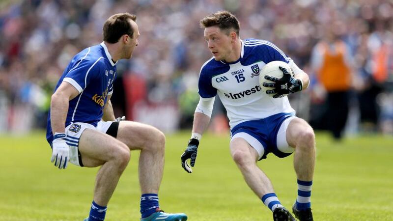 Conor McManus took eight shots at goal and scored seven points against Cavan.