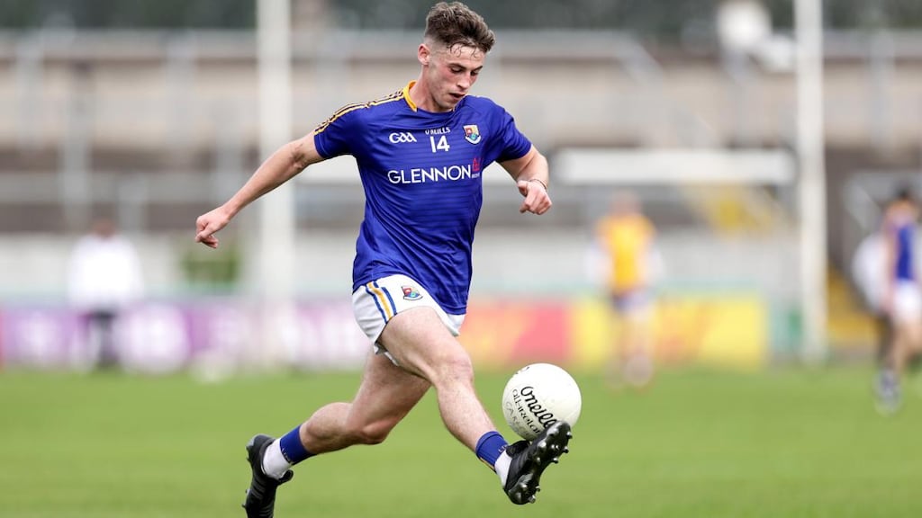 Joseph Hagan scored four points in Longford’s win over Westmeath in Mullingar. Photograph: Laszlo Geczo/Inpho