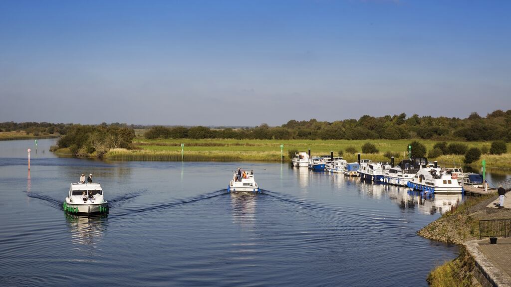 Cruisers at Shannonbridge, Co Offaly