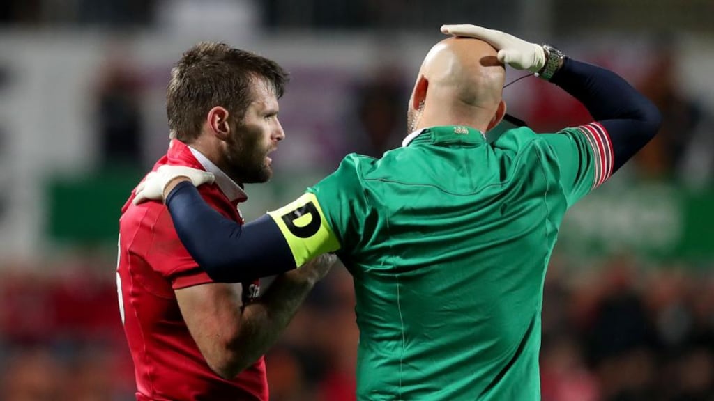 Jared Payne: has suffered headaches after training since returning from the British and Irish Lions tour in the summer. Photograph: Dan Sheridan/Inpho