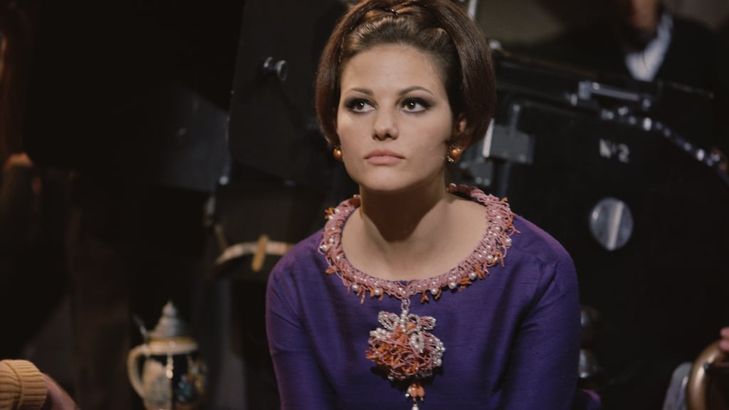 Claudia Cardinale on the set of The Pink Panther. Photograph: Popperfoto/Getty Images