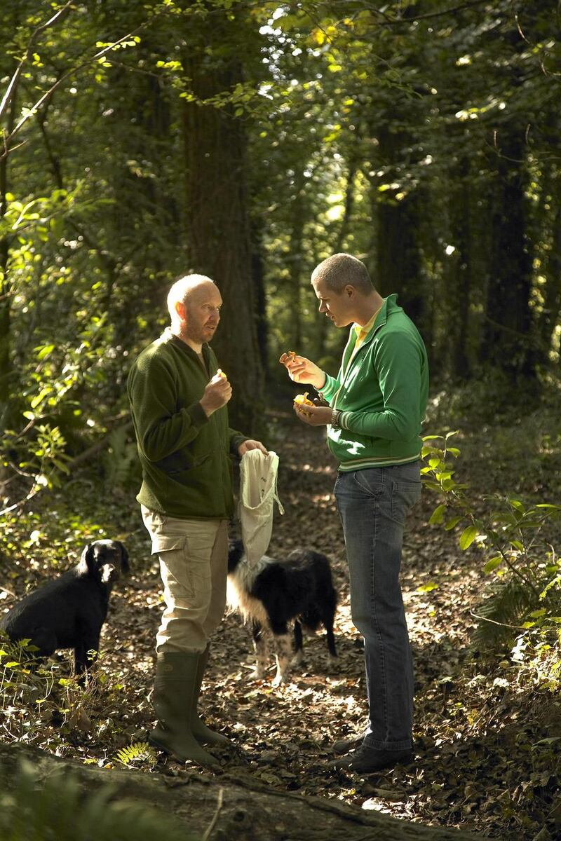 Foraging with Andrew Malcolm and Cliff House Hotel executive chef Martijn Kajuiter