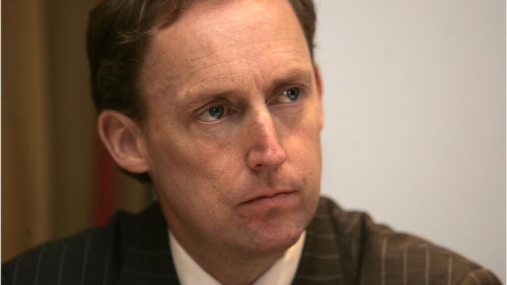 Goal chief executive Barry Andrews: A US government investigation into alleged bribery and bid-rigging relating to humanitarian aid contracts for Syria has expanded to include 14 aid agencies and individuals and prompted Goal to replace a logistics team based in Turkey. Photographer: Dara Mac Dónaill