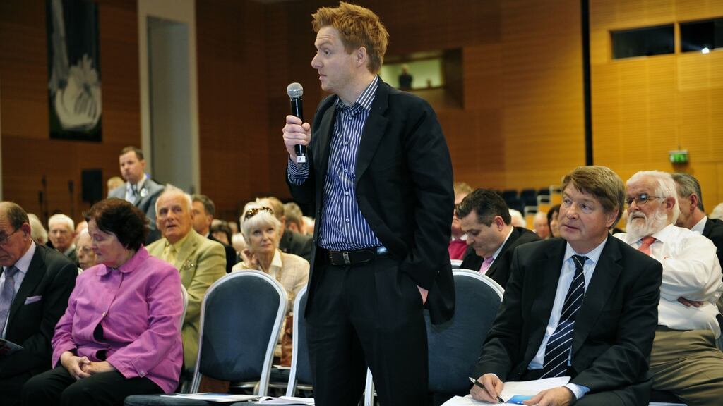 Blake O’Donnell, a son of retired solicitor Brian O’Donnell, has described as “scurrilous” a bank’s claims concerning potential dissipation of assets from an expected imminent sale of a valuable property in London. Photograph: Aidan Crawley