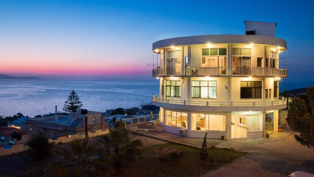 Loucerna Art Hotel in Greece is open to bartering offers for the week.