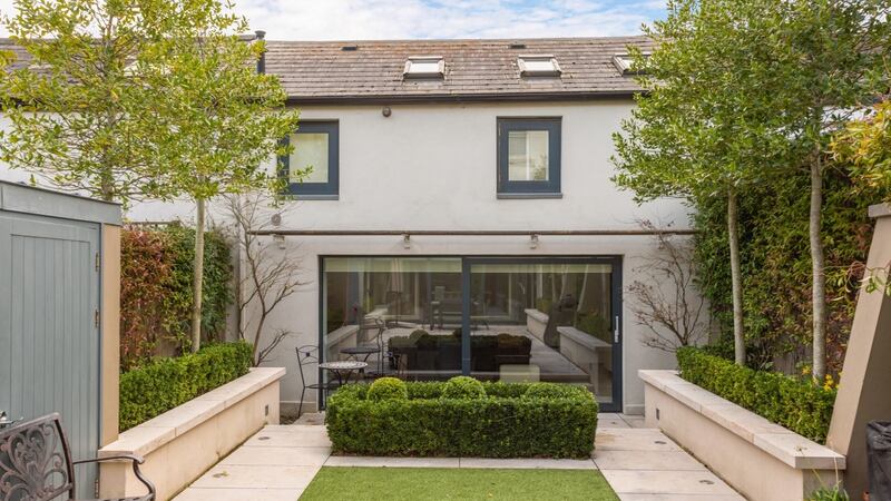 Back garden and mews