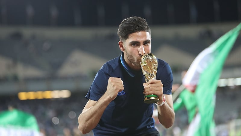 Iran’s Alireza Jahanbakhsh was top scorer in the Dutch Eredivisie this season. Photograph: Amin M. Jamali/Getty