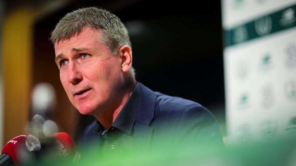 Republic of Ireland Under-21 manager Stephen Kenny has revealed his latest squad. Photograph: Oisin Keniry/Inpho