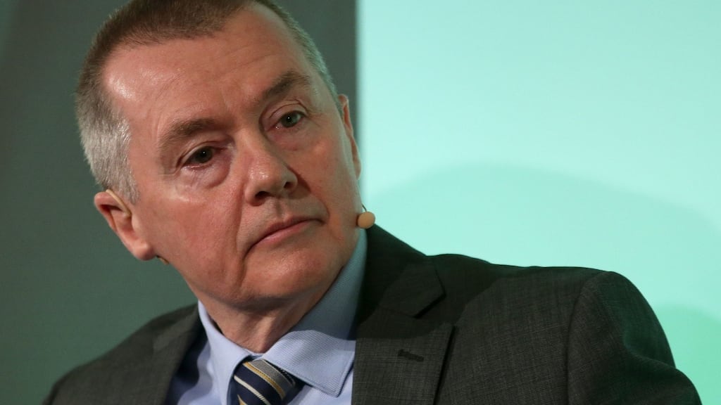 Outgoing  IAG chief Willie Walsh: IAG have named Iberia CEO Luis Gallego as his successor. Photograph: Daniel Leal-Olivas/AFP via Getty Images