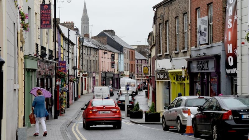Monaghan town: the 2011 census shows 30 per cent of the people in the town are foreign nationals. Photograph: David Sleator
