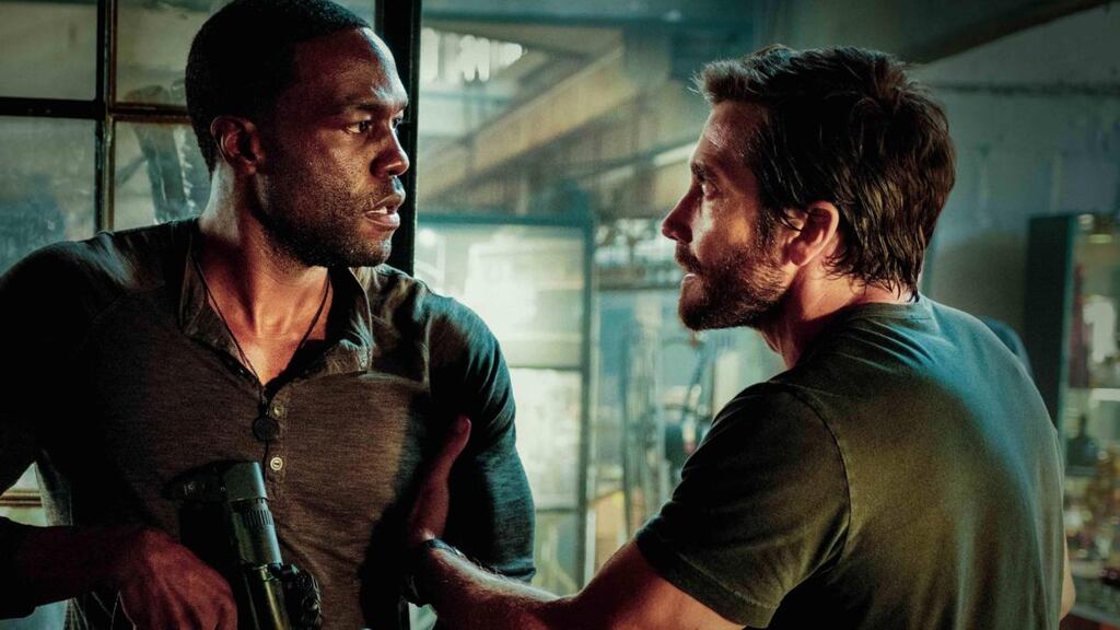 Yahya Abdul-Mateen II and Jake Gyllenhaal