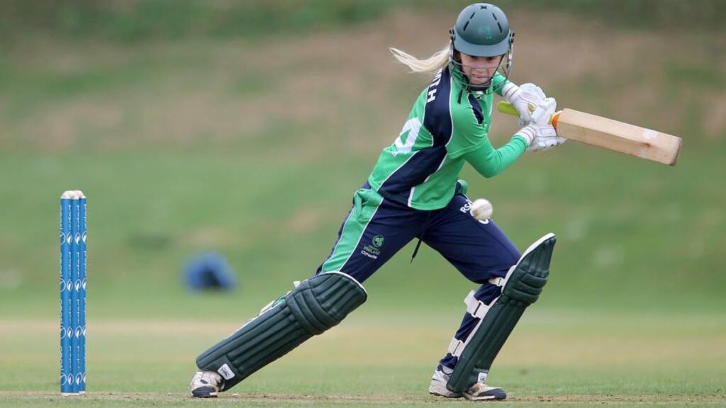 Kim Garth and Ireland will face Pakistan on Monday. Photograph: Inpho