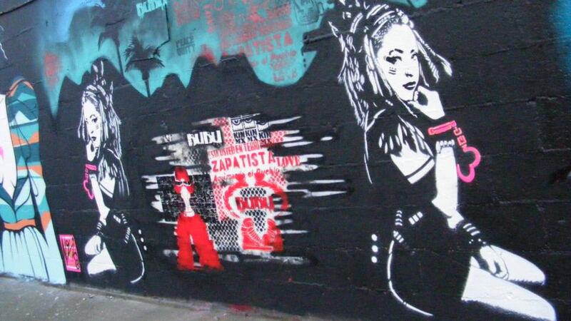 So loud, so bold: Street art in Dublin by Kin MX and Bubu of Minaw Collective. Photograph: Dublin Urban Art