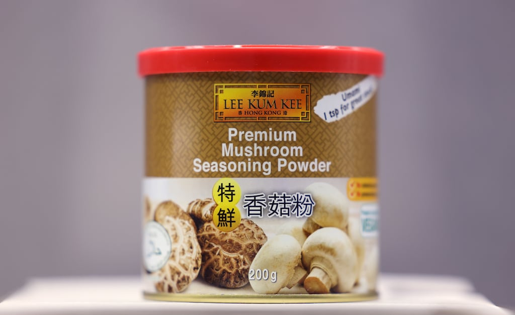 Lee Kum Kee Mushroom Seasoning Powder: A multipurpose seasoning that is suitable for vegetarian and vegan dishes. Photograph: Dara Mac Dónaill