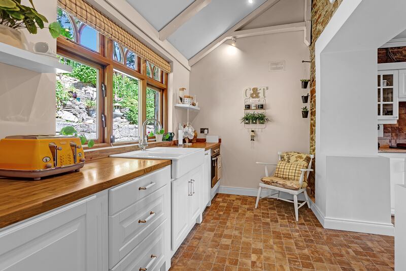 All the woodwork was done by its owner Anthony Dowling