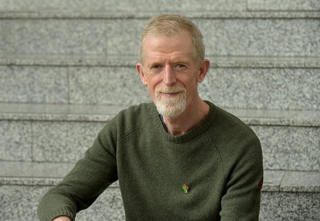 Adult educator James O'Keeffe at the TUI conference in Wexford. Photograph: Tommy Clancy