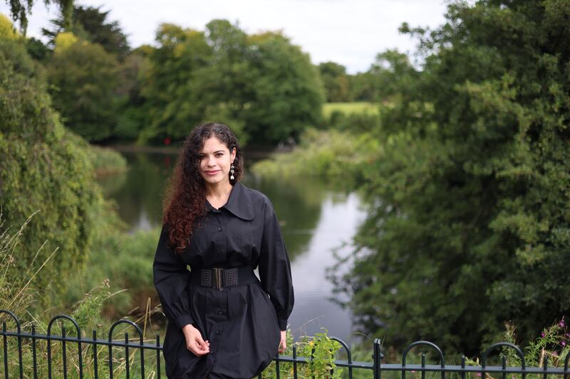 Ginna Álvarez: 'I’m a fan of Samuel Beckett’s work.' Photograph: Dara Mac Dónaill